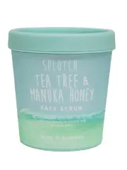 Organik Botanik Splotch Face Scrub Tub Tea Tree & Manuka Honey