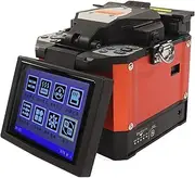 Optical Fiber Splicer Automatic Optic Splicing Machine 5in Screen 400X Optic Welding Machine for Jumper Pigtail Leather Cable (#1)