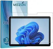 MEZON [3 Pack] Ultra Clear Film Screen Protector for Microsoft Surface Go 4 (10.5") 2023 – Case and Surface Pen Friendly, Shock Absorption (Surface Go 4, Clear)