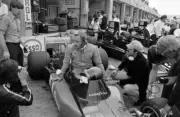Hans-Joachim Stuck gets into his March 741 Ford Italian GP 1974 Old Photo