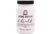 Plaid FolkArt Premium 236ml Home Decor Chalk Acrylic Paint Matte Cottage White