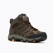 MERRELL WORK Men's Moab Vertex 2 Mid Soft Toe Waterproof Work Boot Earth - J0054