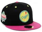 New Era Los Angeles Dodgers Night Sky 5950 Hat 40th Anniversary Size 7 Blue UV