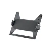 Goobay Monitor Mount Laptop Stand for 11.6-17.3 Inch Laptops - Black Ergonomic Adjustable Height and Tilt Holder for Space-Saving Desk Organization
