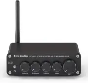 BT30D Bluetooth 5.0 Stereo Audio Receiver Amplifier 2.1 Channel Mini Hi-Fi Cl...