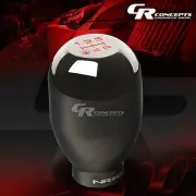 NRG TYPE-R STYLE SHORT THROW 5-SPEED GEAR SHIFTER SHIFT KNOB KIT BLACK/RED