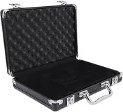 SUPVOX Chip Box Chips Poker Cards Organizer Cards Carrying Containers Chip Containers Poker Cards Holder Poker Chip Tray Poker Chip Rack Chip Case Poker Chip Holder Sponge Black