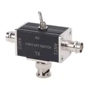 0-50MHz 2 Way Antenna Switch 100W BNC Connector Manual Antenna Conversion Switch