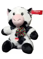 NEW PetSmart Plush Dog Squeak Toy Charm the Cow Squeaker 12”