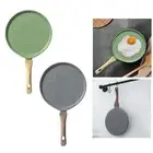 Nonstick Crepe Pan Dosa Pan Tortilla Maker Round Flat Pan Flat Skillet Griddle