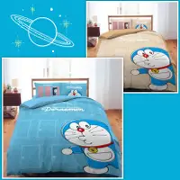 在飛比找蝦皮購物優惠-Doraemon 哆啦A夢 未來百貨 床包組 床包 雙人床包