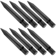 8 Pcs Lawn Lamp Socket Stakes for Lights Spike Ground Landscape Work
