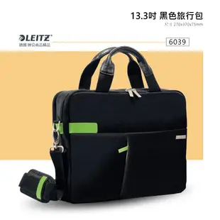 【LEITZ精品】 6018 13.3吋黑色旅行背包 /個 電腦包 旅行包 暗袋包 多功能包 超強收納包