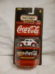 Matchbox Collectibles Coca-Cola 1962 VW Beetle 1/64 Volkswagen Bug Coke