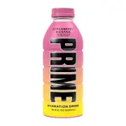 Limited Edition- Prime Hydration - Banana Strawberry - New, Sealed, Full