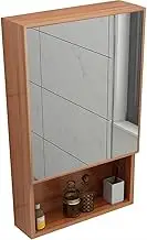 Mirror Cabinet with Storage for Bathroom, Wall-Mounted Storage Cabinet, Wall-Mounted Rack for Bedroom Items, HD Makeup Mirror, Wall Cabinet, Mirrors