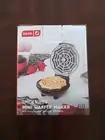 Dash Halloween Spiderweb Mini Waffle Maker 4" Cooking Surface Nonstick