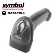 Symbol Zebra LS2208 LS2208-SR20007R-NA Handheld Laser Barcode Scanner W/ Stand