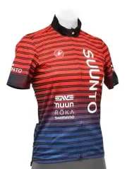 Castelli Suunto Pro Team Women Short Sleeve Podio Cycling Jersey SMALL Road Bike