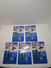 Zoo Med Betta Bed Leaf Hammock Green, Standard (5-Pack) Aquarium Design
