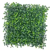 Artificial Grass Wall Panel Backdrop, 10“ by 10” 12P (8.4 10"X10" 12P Green