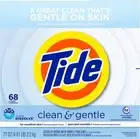 Tide Free and Gentle Laundry Detergent Powder 68 Loads 77 Oz Box NEW