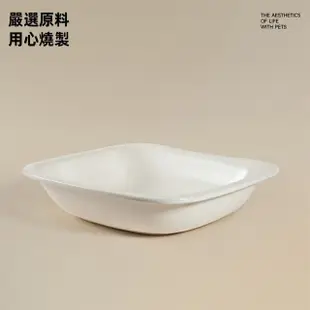 【meoof】慕斯智能餵食器專用陶瓷碗(陶瓷碗 替換碗 慕斯餵食器 自動餵食器 寵物餵食器)