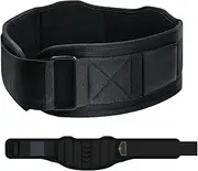Back Support Weight Lifting Belt, Powerlifting Support Waistband for Workout, Gym Fitness Strength Training Waistband for Squats, Lunges, Deadlift, Thrusters