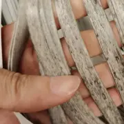 10M Plastic Artificial Smokey Grey Rattan Cane Webbing Material Chair Repair DIY