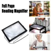 Magnifying Glass for Reading Full Page Magnifier Lighted Magnifying Glass