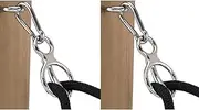Toklat Originals 10-0340-2 Chrome Blocker Tie Ring II -Set of 2 OS