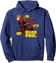[Marvel] Deadpool Comic Art Hooded Sweatshirt