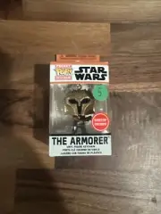 Funko Pop! Pocket Keychain Star Wars The Armorer GameStop Exclusive