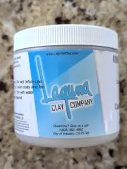 Laguna Clay Company Crackle Cone 5, Lead Free Glazs WC-136 Catalina Crackle 1Pnt