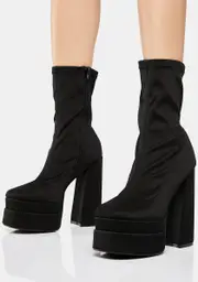 Fancy Night Out Heeled Booties