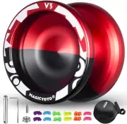 V3 Professional Responsive Yoyo, Metal Yoyo for Beginners Kids Aluminium Alloy Y
