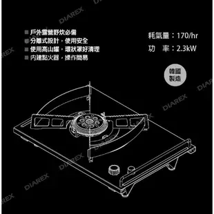 【豪野家HOYAKA戶外】(展示品) Pro Kamping 黑騎士  單口爐 IGT 爐 爐子 卡式爐 瓦斯爐