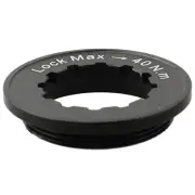 Disc Brake Rotor Lockring 1PC About 7g Aluminum Alloy Black None High Quality