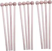 HONITANO 12Pcs Wooden Mallets for Xylophone Glockenspiel Durable Drum Sticks for Adults for Beginners Students Musicians for Great Sound Easy Grip