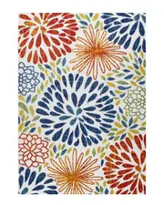 nuLOOM Indoor/Outdoor Transitional Floret Rug