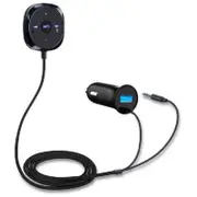 Bc20 Car Bluetooth Handsfree Kit Fm Transmitter Charger Black Transmitters