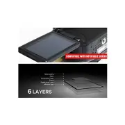 LARMOR - Glass LCD Protector Olympus E-M10II/E-MII//PenF/ /E-M1X/E-M5