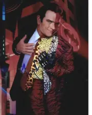 BATMAN FOREVER . TOMMY-LEE JONES as Two Face Hand signed colour 8x10 photo COA