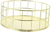 VILLFUL Wire Storage Basket Bathroom Organizer Bin for Home Office Versatile Desktop Pantry Storage for Stationery Cosmetics and More