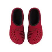 FOCO NCAA Men's Arkansas Razorbacks Tide Sherpa Lined Big Logo Clogs