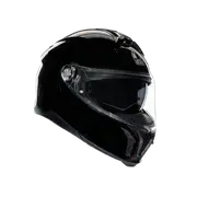 Tourmodular Solid Mplk Black Modular Helmet