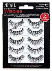 Ardell False Eyelashes Wispies Black, 1 Pack (5 Pairs per Pack)
