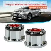 2x Manual Wheel Locking Hub for Toyota T100 Pick Up Truck 4Runner Hilux