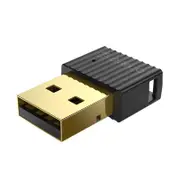 [BTA-508-BK] Mini USB Bluetooth 5.0 Adapter Wireless Dongle Receiver RTL8761 Chip Black