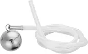 MRbrew Beer Floating Ball Silicone Dip Tube Kit, Stainless Homebrew FermZilla Cornelius Corny Pin Lock Ball Lock Keg Fermenter Clean Beer Float Ball Extractor 31'' Silicone Hose, Get the Clearest Beer